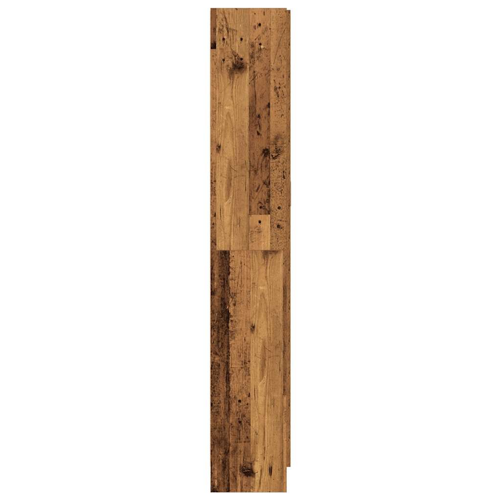 Highboard Altholz-Optik 82,5x30,5x185 cm Holzwerkstoff