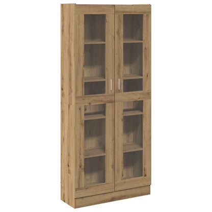 Highboard Artisan-Eiche 82,5x30,5x185 cm Holzwerkstoff