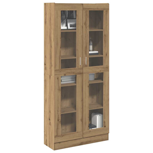 Highboard Artisan-Eiche 82,5x30,5x185 cm Holzwerkstoff