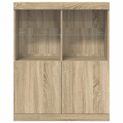 Sideboard Sonoma-Eiche 81x37x100 cm Holzwerkstoff