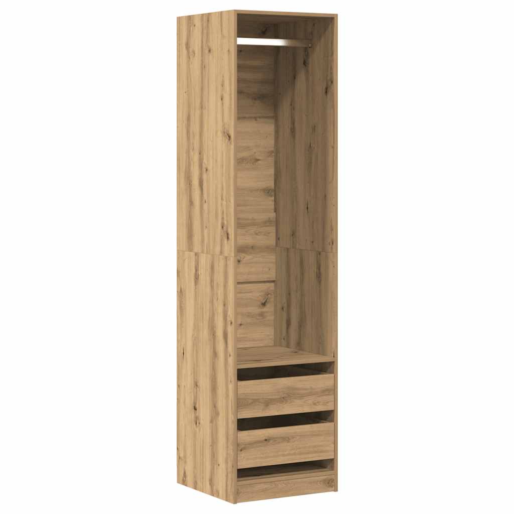 Kleiderschrank Artisan-Eiche 50x50x200 cm Holzwerkstoff