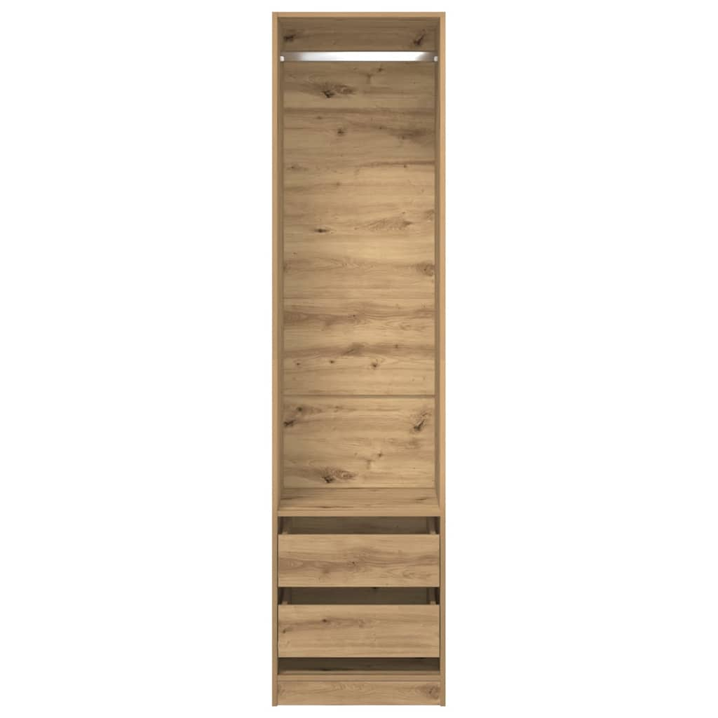 Kleiderschrank Artisan-Eiche 50x50x200 cm Holzwerkstoff