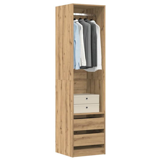 Kleiderschrank Artisan-Eiche 50x50x200 cm Holzwerkstoff