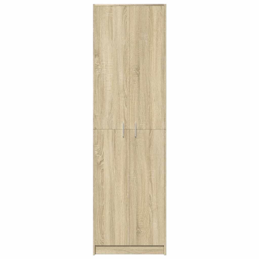 Garderobenschrank Sonoma-Eiche 55x25x189 cm Holzwerkstoff