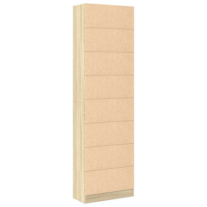 Garderobenschrank Sonoma-Eiche 55x25x189 cm Holzwerkstoff