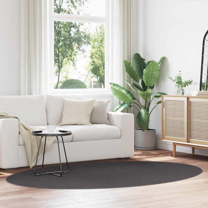 Teppich HUARTE Anthrazit 230 x 160 cm 100 %Polyester