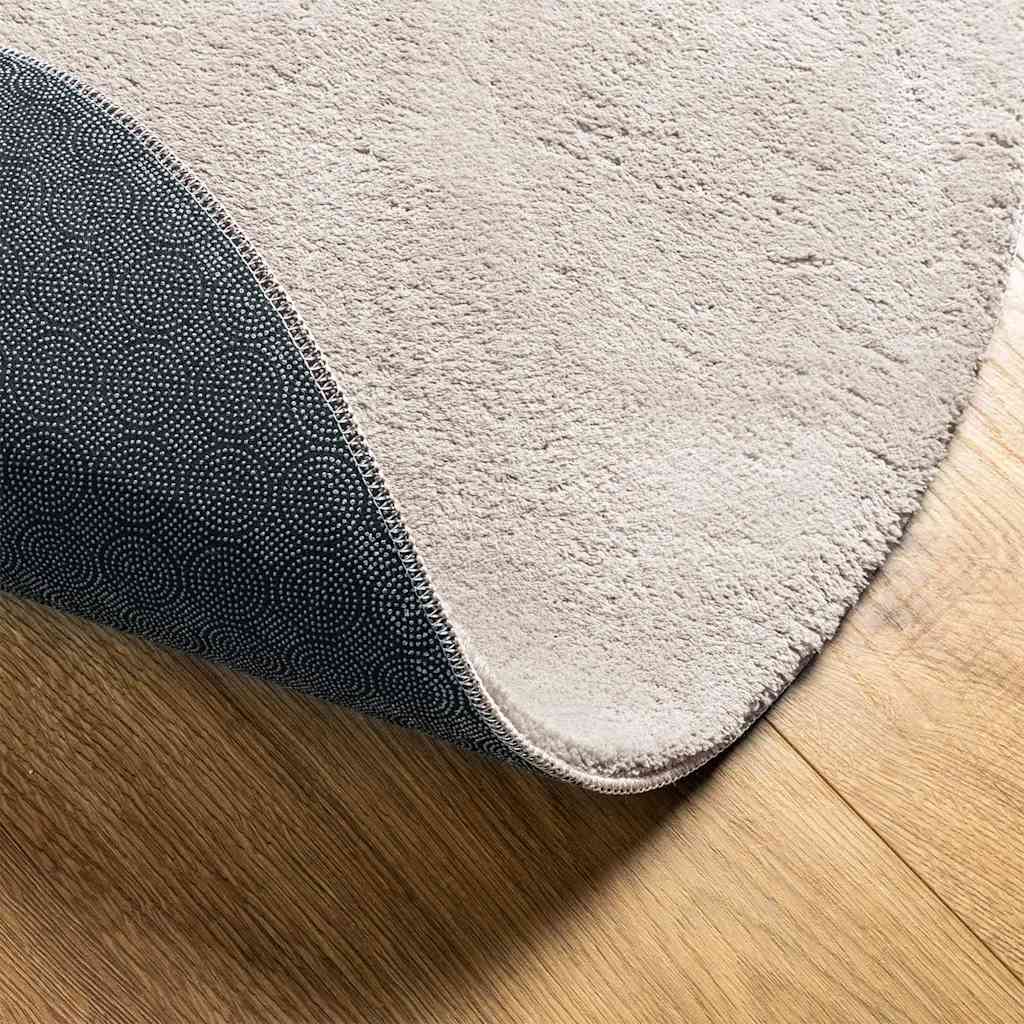 Teppich HUARTE Sand 200 x 140 cm 100 %Polyester