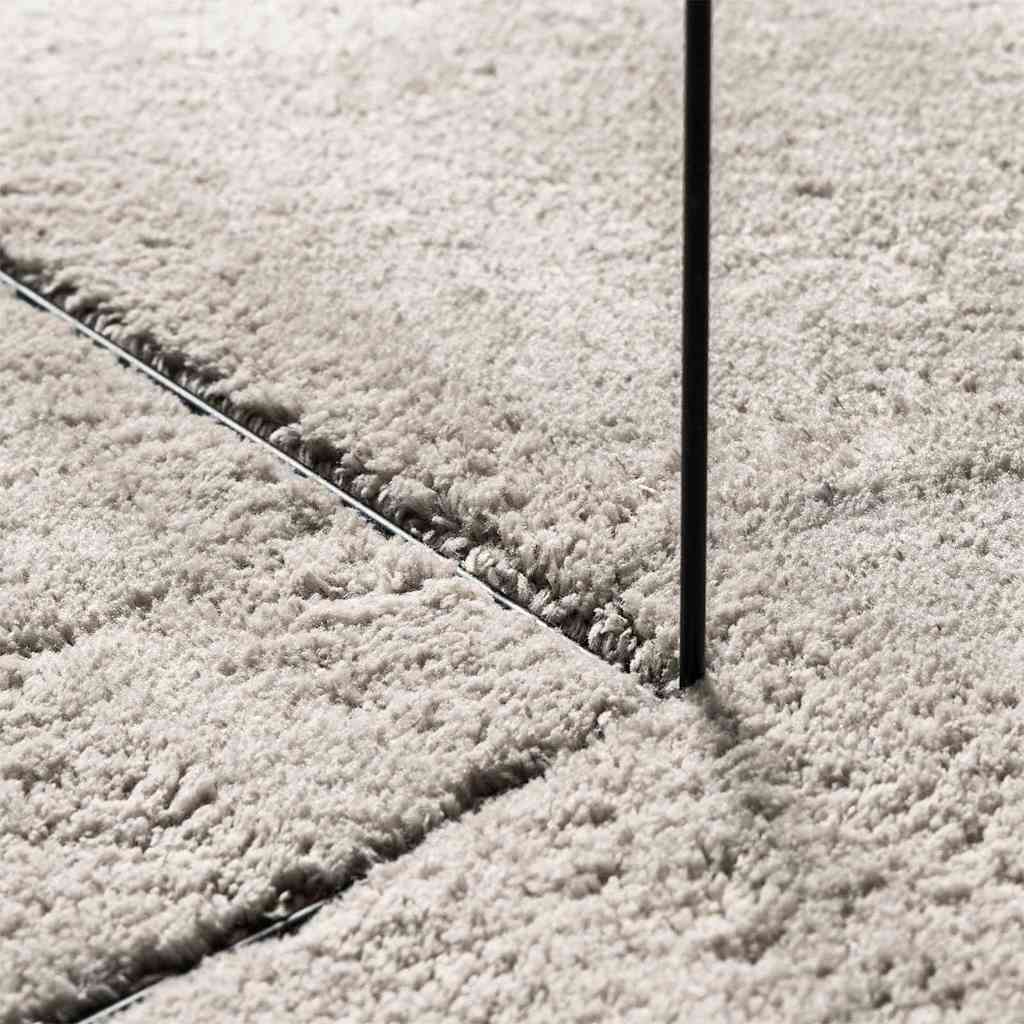 Teppich HUARTE Sand 200 x 140 cm 100 %Polyester