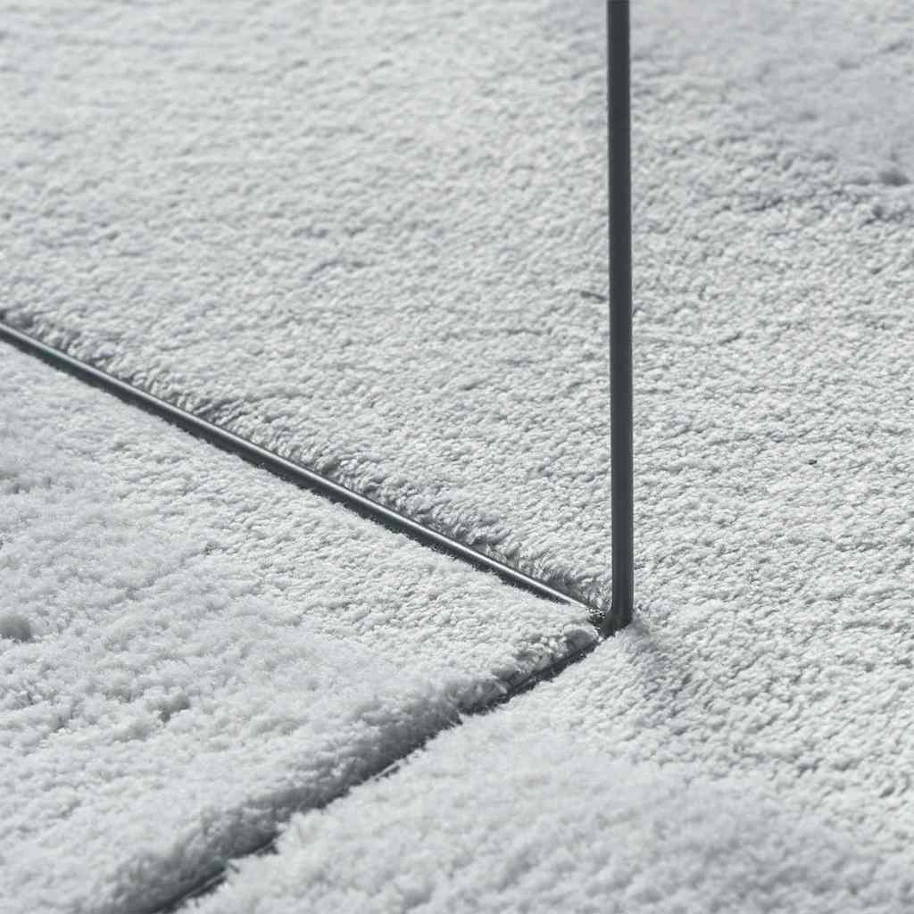 Teppich HUARTE Grau 230 x 160 cm 100 %Polyester