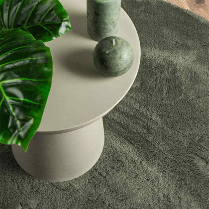 Teppich HUARTE Waldgrün 100 x 200 cm 100 %Polyester