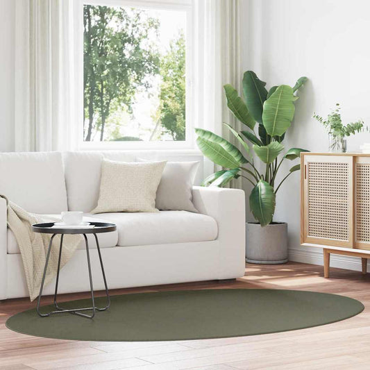 Teppich HUARTE Waldgrün 200 x 140 cm 100 %Polyester