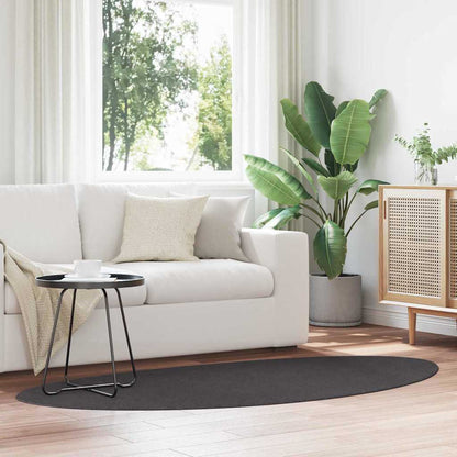 Teppich HUARTE Anthrazit 100 x 200 cm Polyester