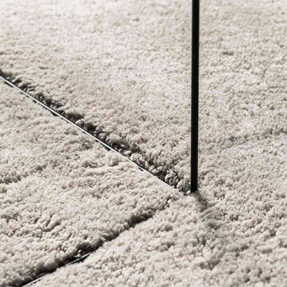 Teppich HUARTE Sand 140 x 200 cm Polyester