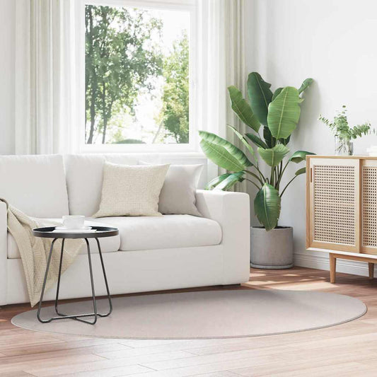 Teppich HUARTE Sand 140 x 200 cm Polyester