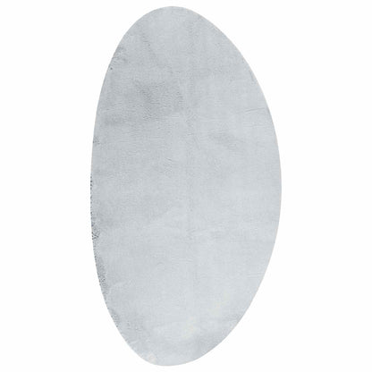 Teppich HUARTE Grau 100 x 200 cm Polyester