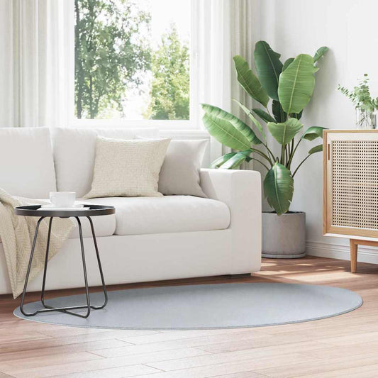 Teppich HUARTE Grau 120 x 170 cm Polyester