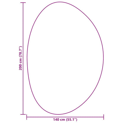 Teppich HUARTE Grau 140 x 200 cm Polyester