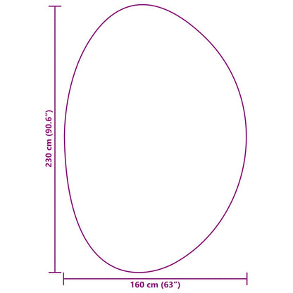 Teppich HUARTE Grau 160 x 230 cm Polyester