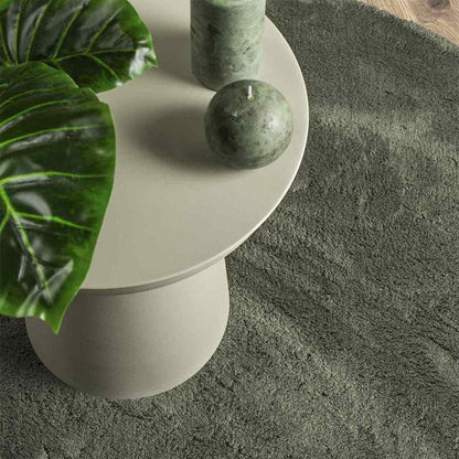 Teppich HUARTE Waldgrün 140 x 200 cm Polyester