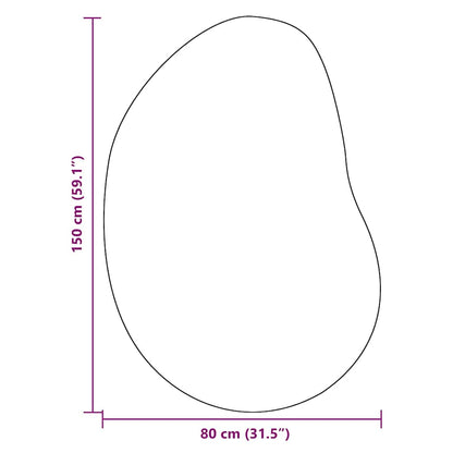 Teppich Anthrazit 80 x 150 cm Polyester