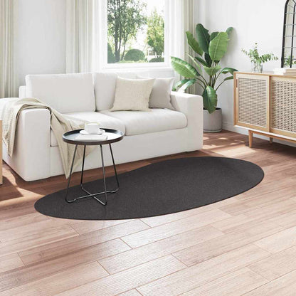 Teppich Anthrazit 100 x 200 cm Polyester