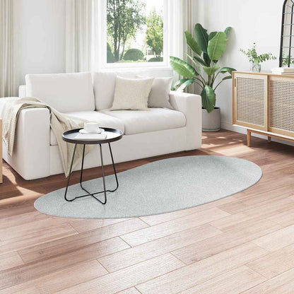 Teppich Grau 100 x 200 cm Polyester