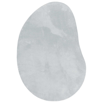 Teppich Grau 100 x 200 cm Polyester