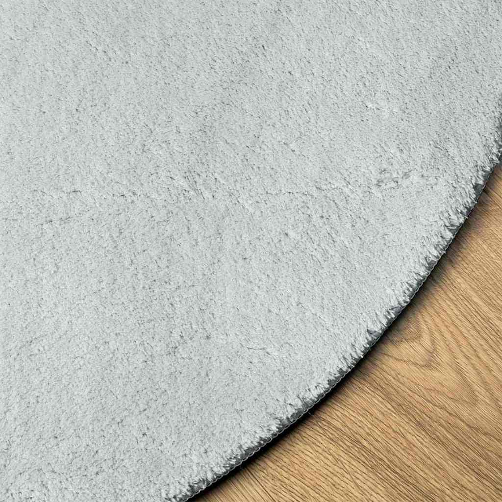 Teppich Grau 120 x 170 cm Polyester