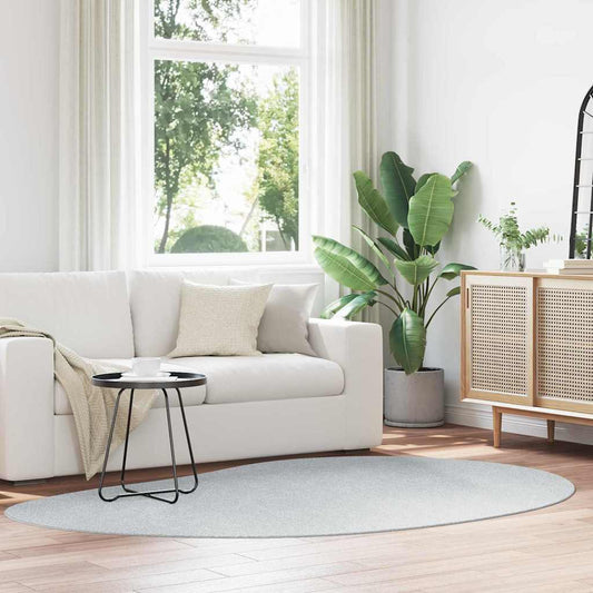 Teppich HUARTE Grau 160 x 230 cm Polyester