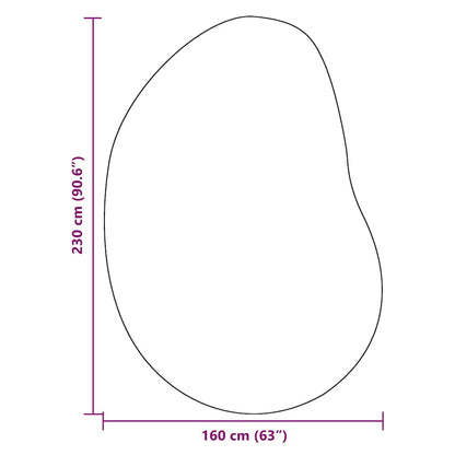 Teppich HUARTE Schwarz 160 x 230 cm Polyester