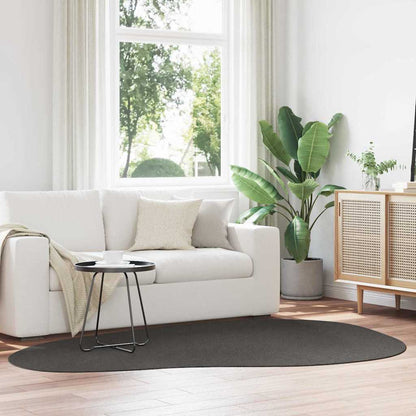 Teppich HUARTE Anthrazit 160 x 230 cm Polyester