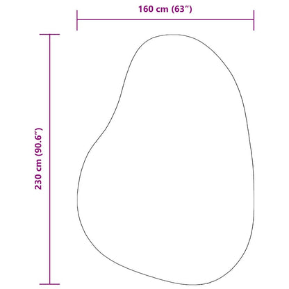 Teppich HUARTE Grau 160 x 230 cm Polyester