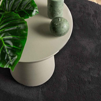 Teppich HUARTE Schwarz 100 x 200 cm Polyester