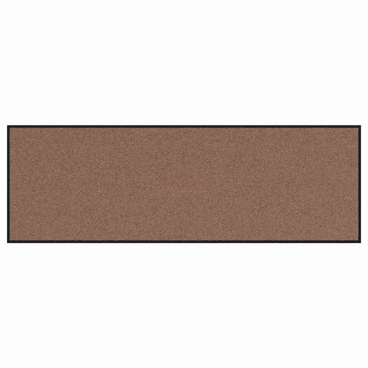 Zerbino Marrone e Nero 60 x 180 cm Polipropilene e Vinile