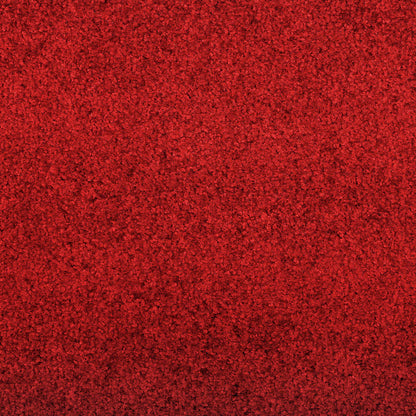 Fußmatte Rot und Schwarz 120 x 300 cm Polypropylen und Vinyl