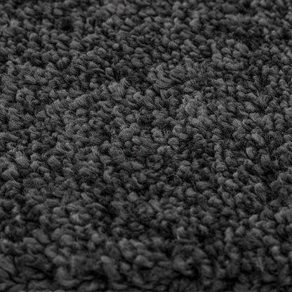 Anti-Rutsch Shaggy Teppich Dunkelgrau 200 x 200 cm PP