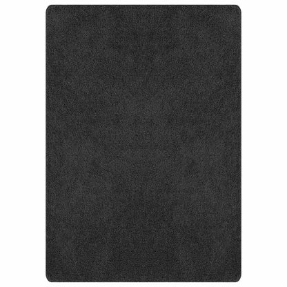 Anti-Rutsch Shaggy Teppich Dunkelgrau 240 x 340 cm PP