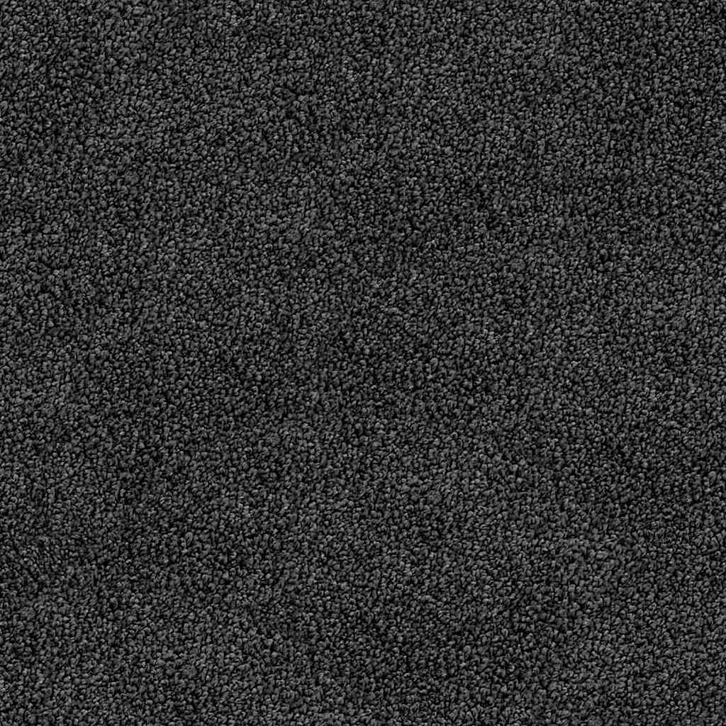 Anti-Rutsch Shaggy Teppich Dunkelgrau 90 x 90 cm PP