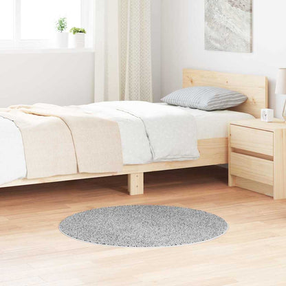 Anti-Rutsch Shaggy Teppich Grau 90 x 90 cm PP