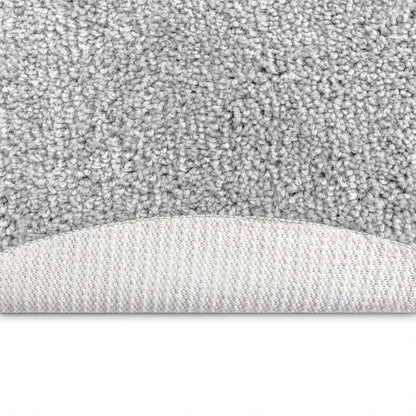 Anti-Rutsch Shaggy Teppich Grau 120 x 120 cm PP