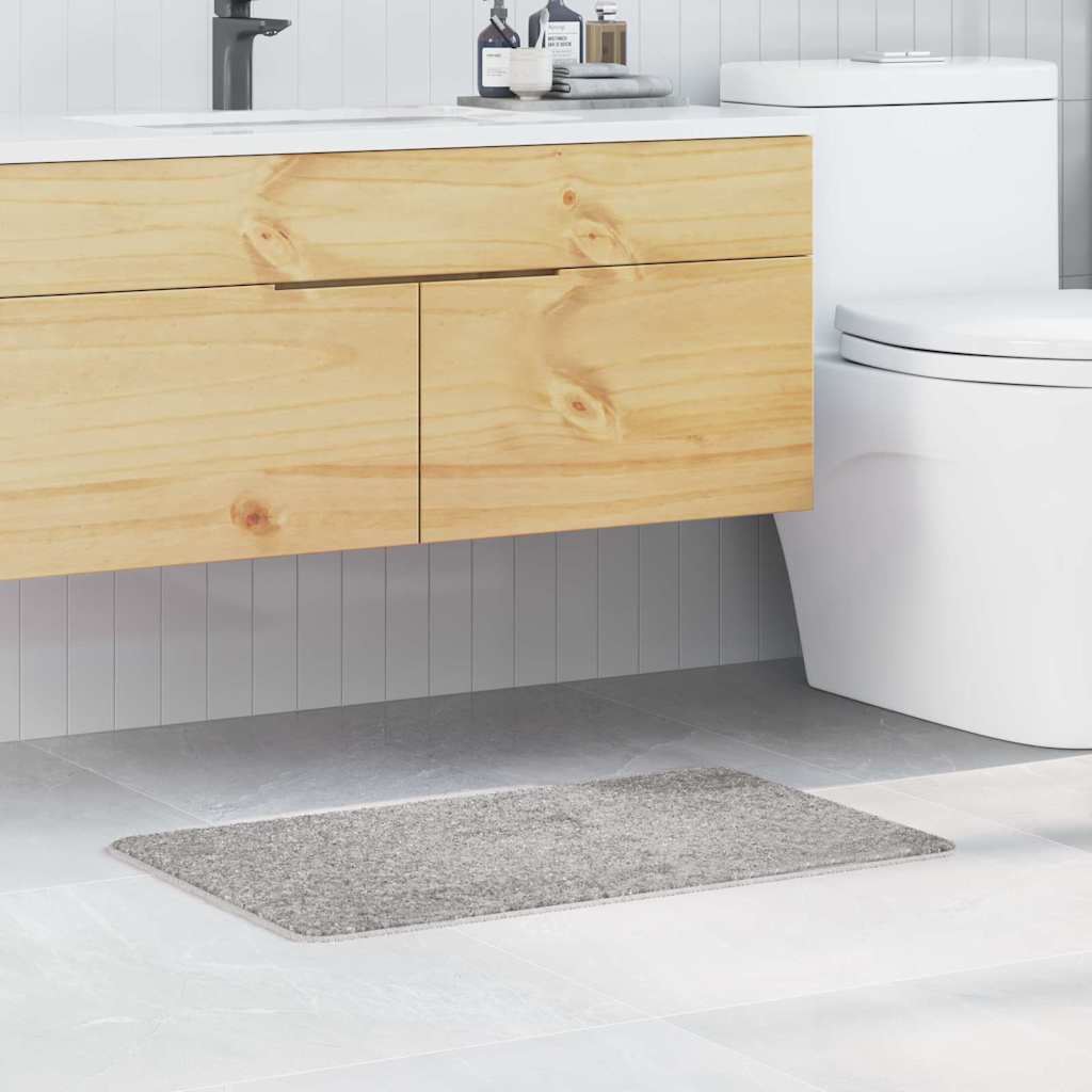 Rutschfeste Badmatte Grau 50 x 80 cm PP