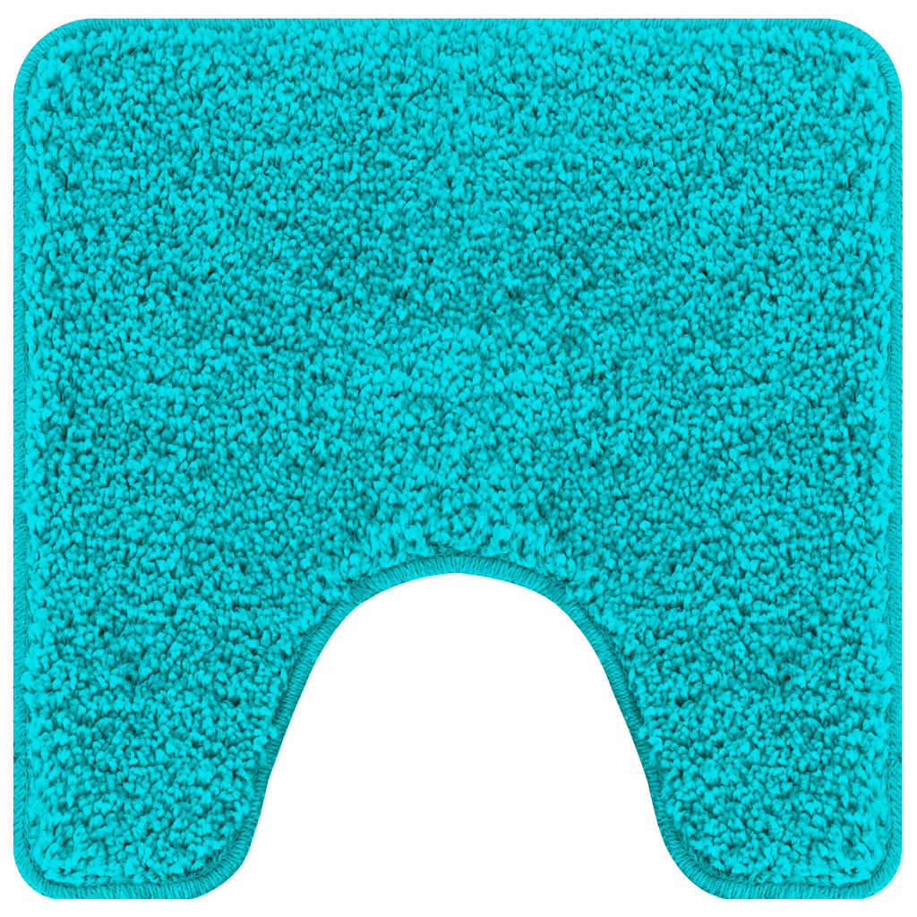 Anti-Rutsch Badematten-Set 2 pcs Türkis PP