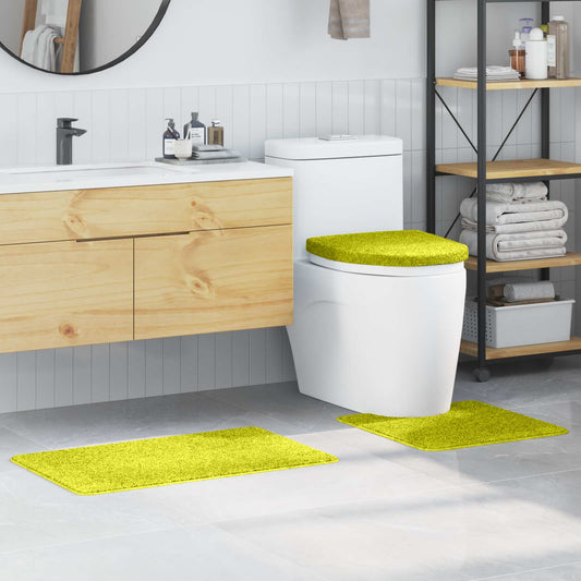 Anti-Rutsch Badematten-Set 3 pcs Grün PP