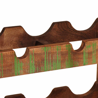 Weinregal Braun 100 x 45 x 33 cm Massives Altholz