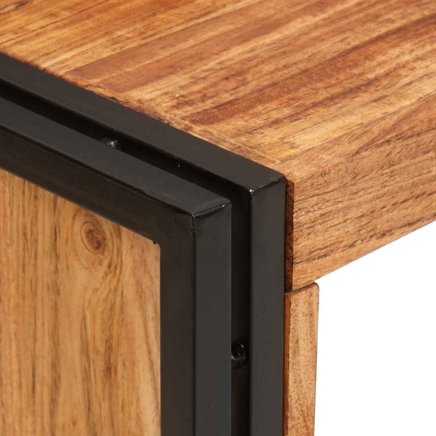 Weinregal Braun 100 x 45 x 33 cm Massivholz Akazie