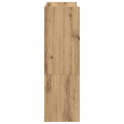 Schuhregal Artisan-Eiche 80x25x61,5 cm Holzwerkstoff