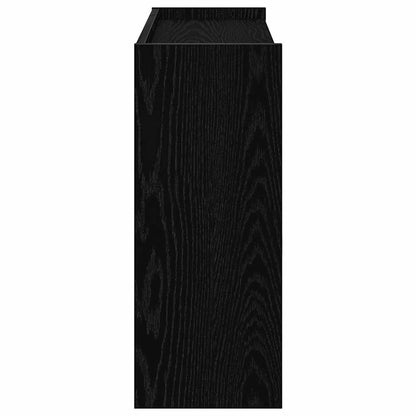 Schuhregal Schwarz 80x25x61,5 cm Holzwerkstoff