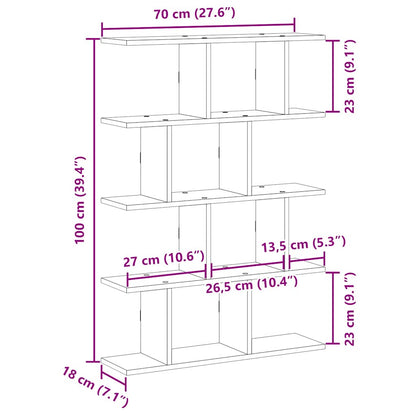 Würfelregal 12 Fächer Weiß Holzwerkstoff