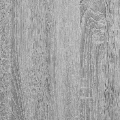 Wandregale 2 Stk. Grau Sonoma 75x16,5x16,5 cm Holzwerkstoff