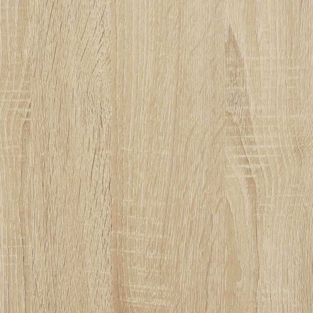 Wandregale 2 Stk. Sonoma-Eiche 100x16,5x16,5 cm Holzwerkstoff